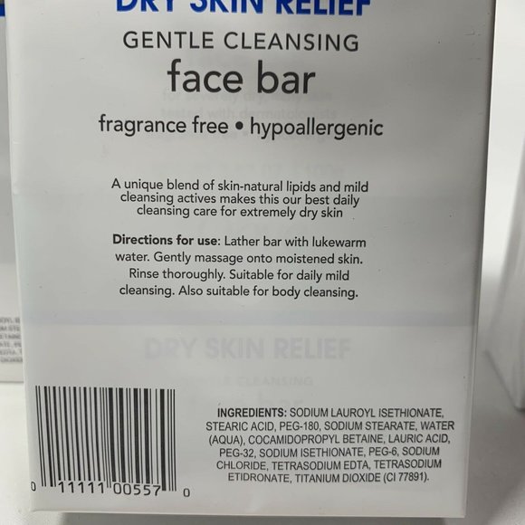 3X Dove Derma Series Cleansing Bar 2ct New - Picture 2 of 4